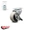 Service Caster 2 Inch Thermoplastic Rubber Wheel Top Plate Swivel Caster with Brake SCC SCC-05S210-TPRS-SLB - alternate 3